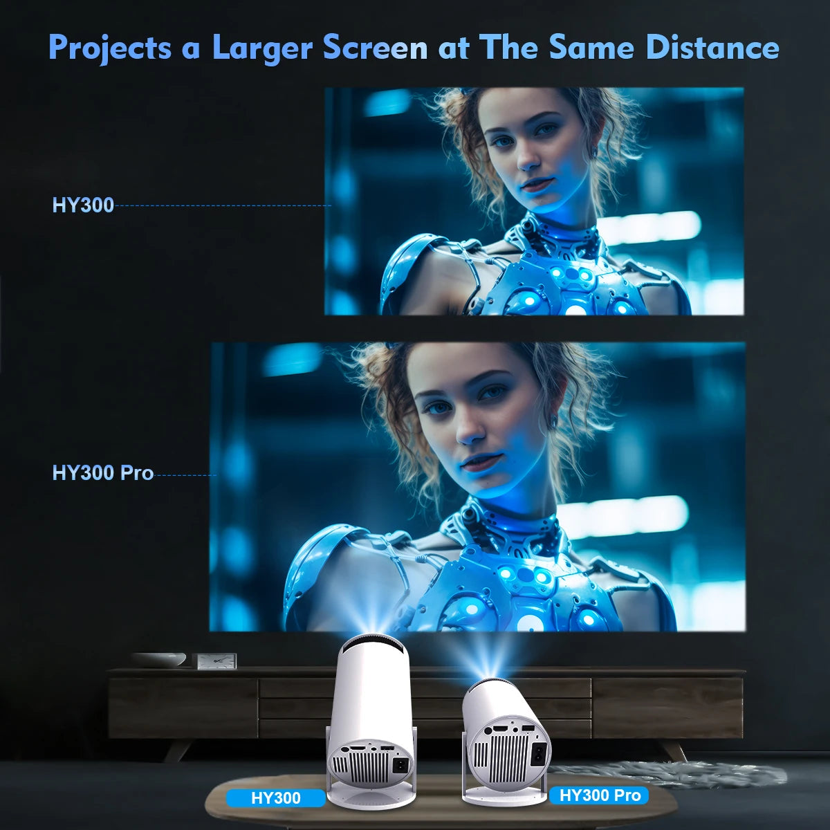 4K Smart-Projektor – Kinoqualität für Filme, Games & mehr