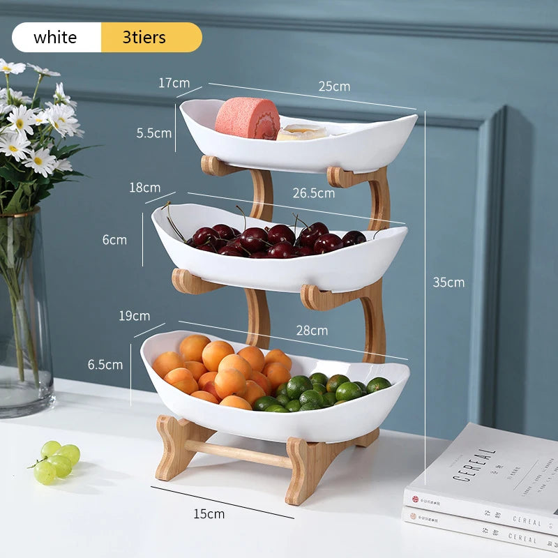 Zurück zur Natur – Platzsparende Etageren für Obst & Snacks