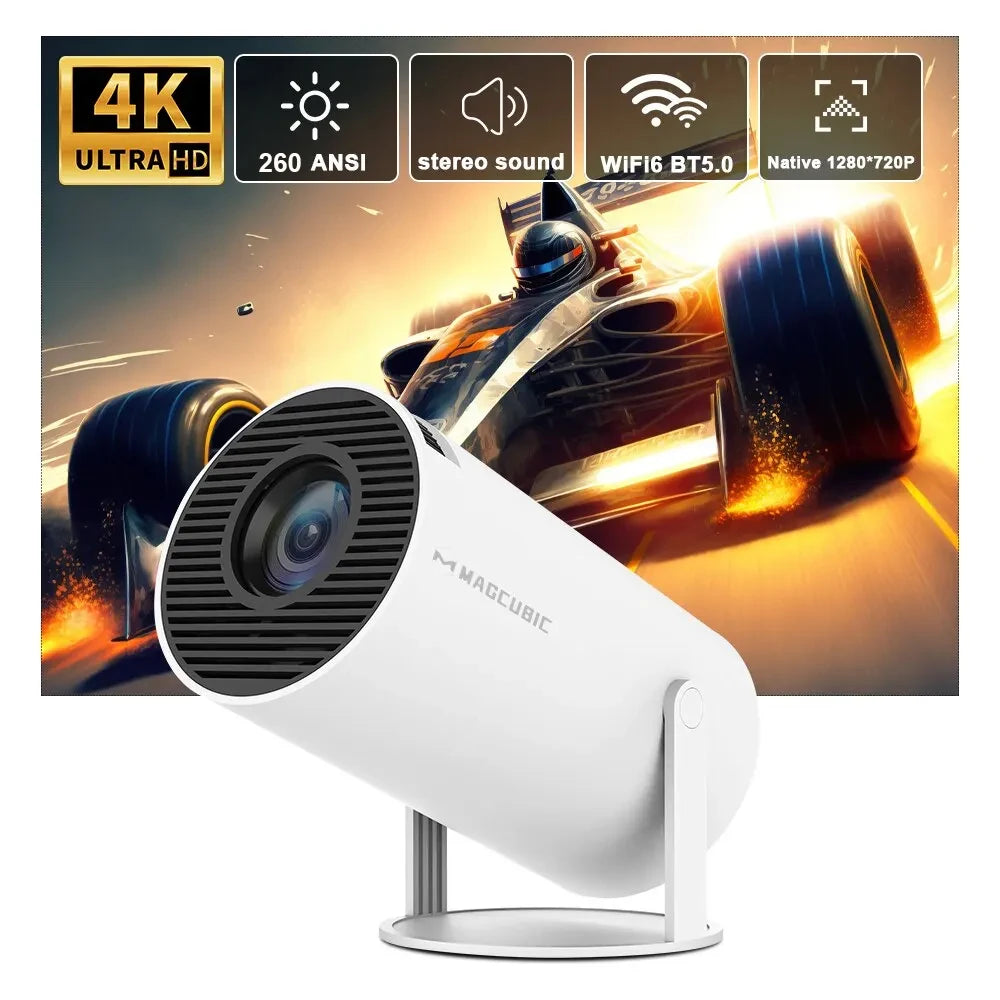 4K Smart-Projektor – Kinoqualität für Filme, Games & mehr